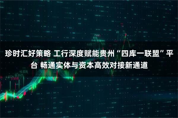 珍时汇好策略 工行深度赋能贵州“四库一联盟”平台 畅通实体与资本高效对接新通道